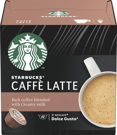 Starbucks av NESCAFÉ Dolce Gusto Caffe Latte kaffekapsler 12449229