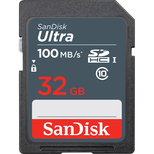 Sandisk Ultra 32GB SDHC minnekort