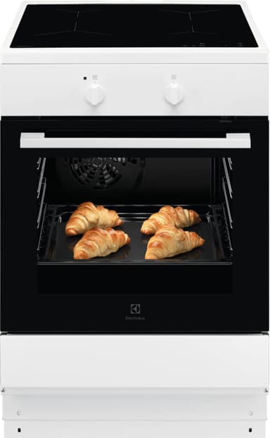 Electrolux komfyr LKI6200N1W (hvit)