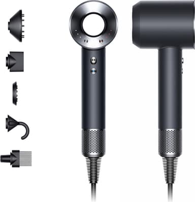 Dyson Supersonic HD07 hårføner 38673201 (sort/nikkel)