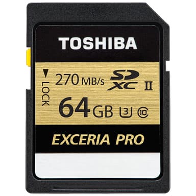 Toshiba Exceria Pro N501 SDXC-kort 64 GB