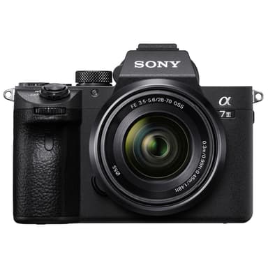 Sony Alpha A7 Mark 3 kamera med SEL2870 objektiv