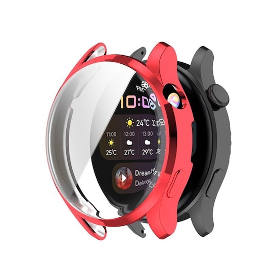 Silikondeksel Huawei Watch 3 - Rød