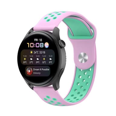 EBN Sport armbånd Huawei Watch 3 Pro - Rosa/mynte