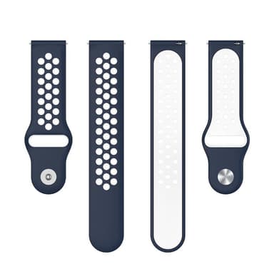 EBN Sport armbånd Huawei Watch 3 Pro - Navy/hvit