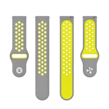 EBN Sport armbånd Huawei Watch 3 - Grå/gul
