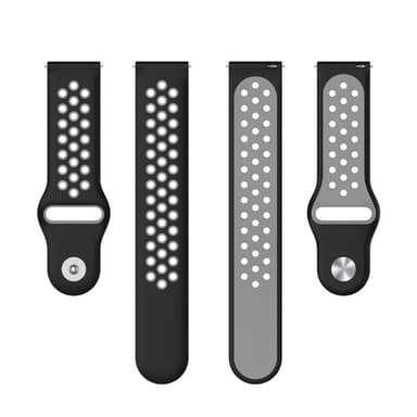 EBN Sport armbånd Huawei Watch 3 - Svart/Grå