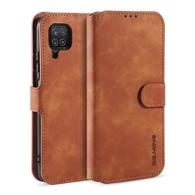 DG-Ming mobil lommebok 3-kort Samsung Galaxy A22 4G  - brun