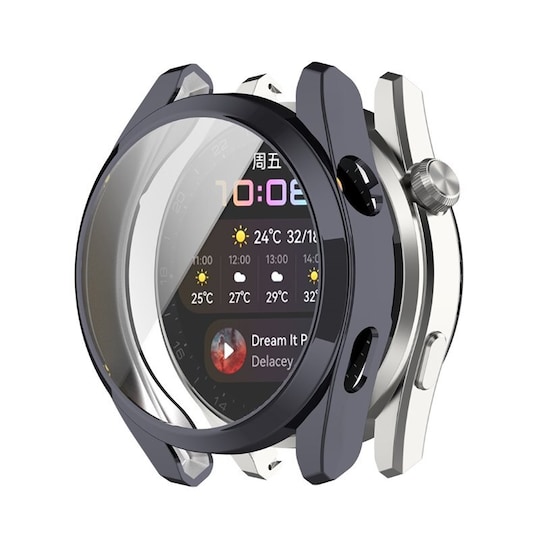 Silikondeksel Huawei Watch 3 Pro - Grå