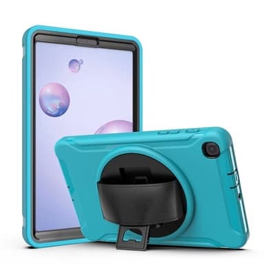 Deksel med roterbart stativ til Samsung Galaxy Tab A 8.4 2020 T510 / T515 Lyseblå