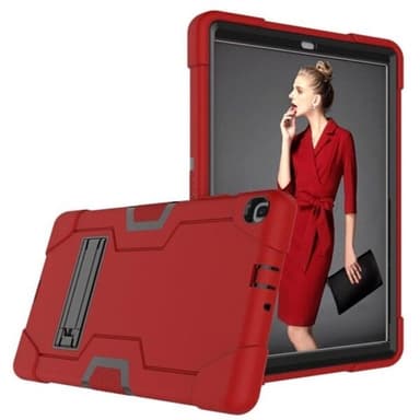 Holdbart deksel med holder for Samsung Galaxy Tab A 10.1 2019 - Rødt