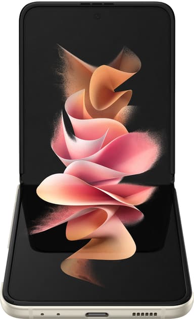 Samsung Galaxy Z Flip 3 smarttelefon 8/256GB (neutral cream)