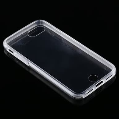 Dobbelsidig & tynt deksel til iPhone 8 & 7 Gjennomsiktig