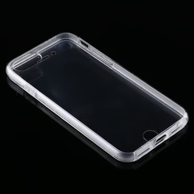 Dobbelsidig & tynt deksel til iPhone 8 & 7 Gjennomsiktig