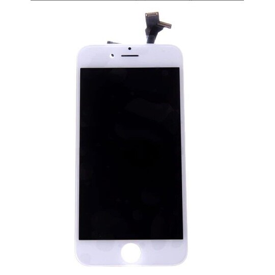 Foxconn iPhone 6S Plus LCD + Touch Display Skärm - Vit färg