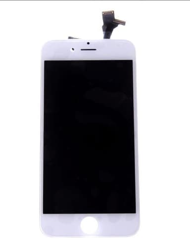 Foxconn iPhone 6S Plus LCD + Touch Display Skärm - Vit färg