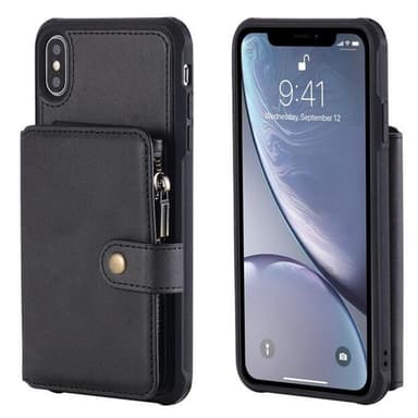 Shockproof Lommebokdeksel med stativ iPhone XS Max