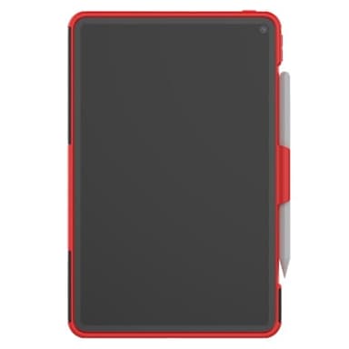 Beskyttelsedeksel med stativ & dekkmønster Huawei Matepad Pro 10.8, Svart+Rød