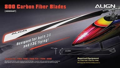 HD800AT 800mm Carbon Fiber Blades