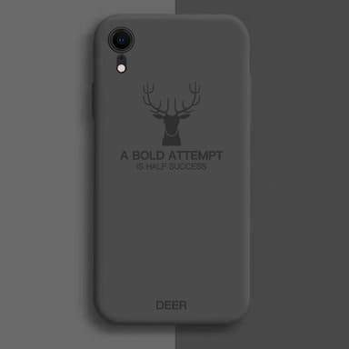 Silikondeksel til iPhone XR Svart