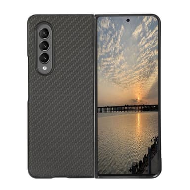 Karbonfiber deksel Samsung Galaxy Z Fold 3  - Svart