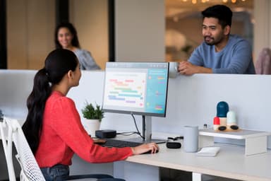 HP EliteDisplay E24 G4 23,8" skjerm (sort)
