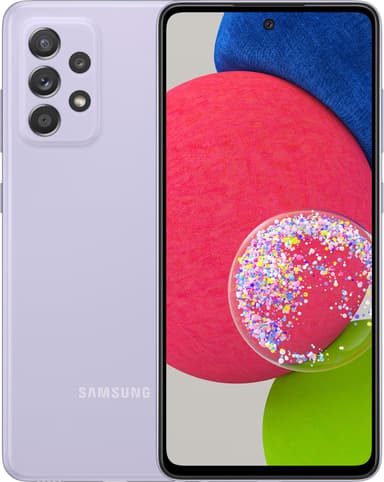 Samsung Galaxy A52s 5G smarttelefon 6/128GB (awesome violet)
