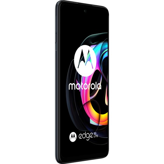 Motorola Edge 20 lite - 5G smarttelefon 8/128GB (electric graphite)