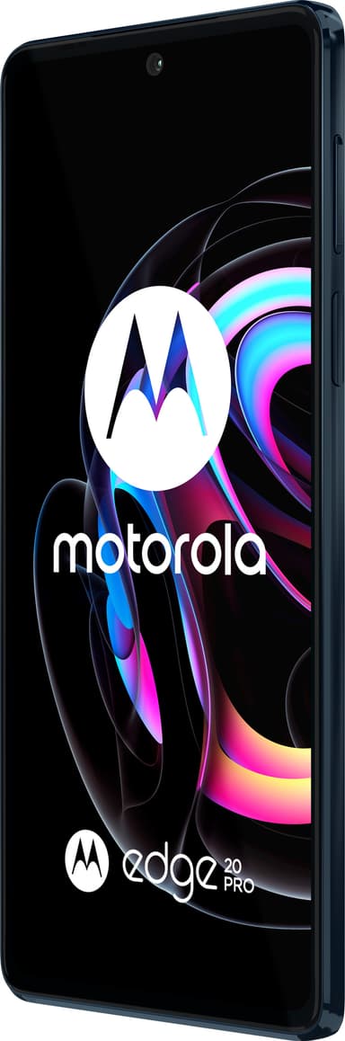 Motorola Edge 20 Pro - 5G smarttelefon 12/256GB (midnight blue)