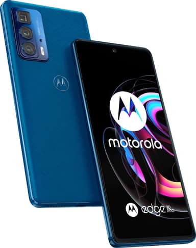 Motorola Edge 20 Pro - 5G smarttelefon 12/256GB (indigo vegan leather)