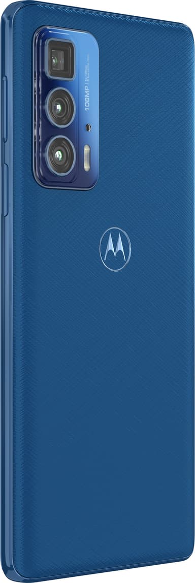 Motorola Edge 20 Pro - 5G smarttelefon 12/256GB (indigo vegan leather)
