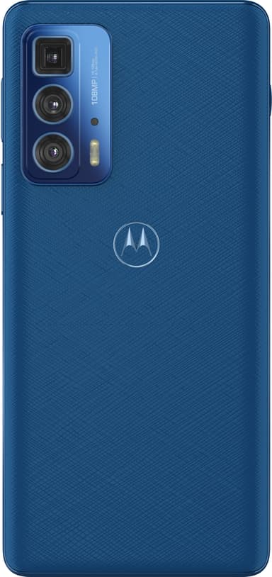 Motorola Edge 20 Pro - 5G smarttelefon 12/256GB (indigo vegan leather)