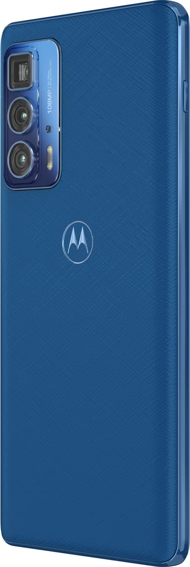 Motorola Edge 20 Pro - 5G smarttelefon 12/256GB (indigo vegan leather)