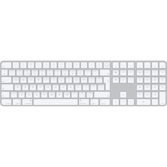 Apple Magic Keyboard m/Touch ID og talltastatur (TUR layout)