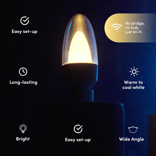 LIFX smart LED-pære 6351743 (1-pakning)