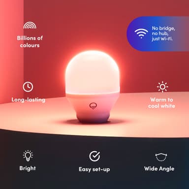 LIFX Colour LED-pære E27 (2-pakk)