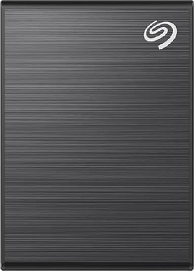 Seagate One Touch ekstern SSD 500 GB (sort)