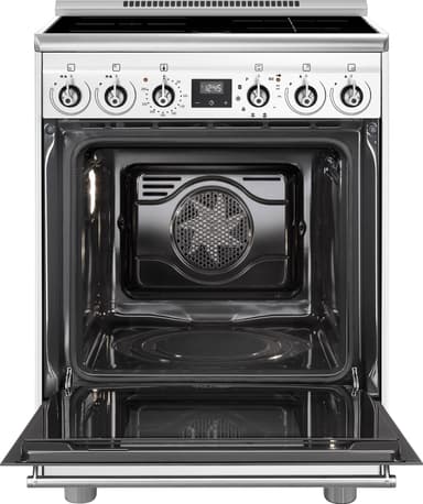 Smeg Classic 60 cm induksjonskomfyr SPSK60IB9 (hvit)