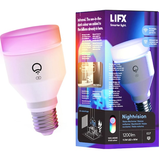 LIFX Nightvision LED-pære E27