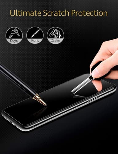 Skjermbeskytter iPhone XR herdet glass 3-pakke
