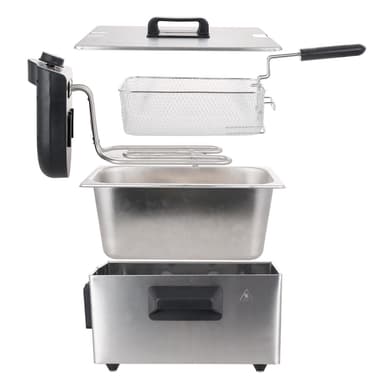 Fryer 3l rustfritt BPA-fritt