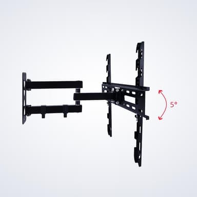 TV veggfeste med arm (26 "-55") Svart