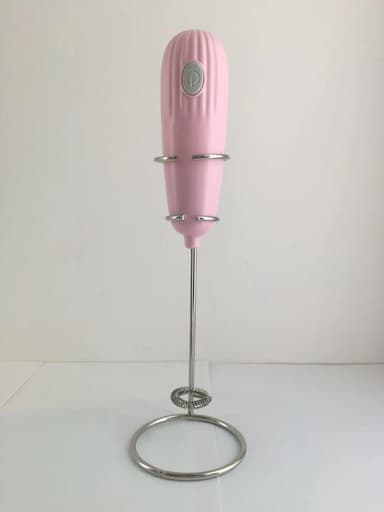 Melkeskummer Rustfritt stål Rosa