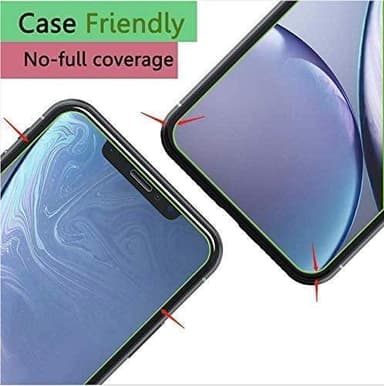 Skjermbeskytter iPhone XR herdet glass 3-pakke