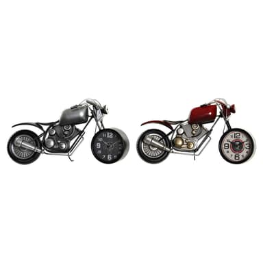 Pöytäkello DKD Home Decor Brettspill Jern (2 pcs) (44 x 13.5 x 23 cm)