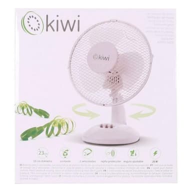 Bordvifte Kiwi Hvit 25W (Ø 23 cm)
