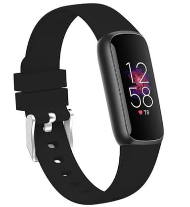 Fitbit Luxe armbånd Silikon Svart