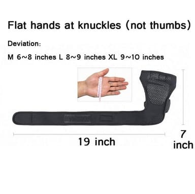 Luftige treningshansker - XL