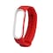 Elastisk armbånd til Xiaomi Mi Bånd 5 Rød & Hvit