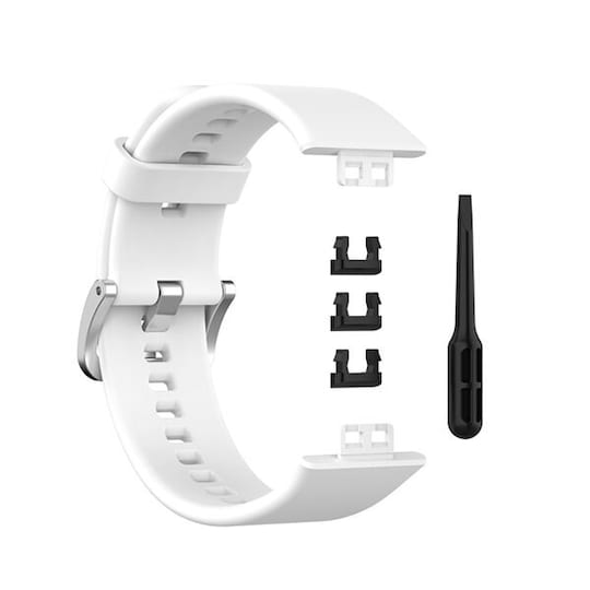 Silikonarmbånd Huawei Watch Fit Hvit